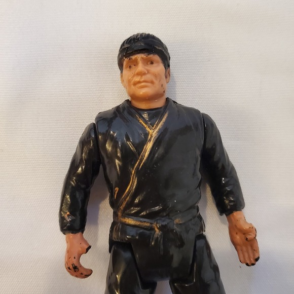 Vintage Remco Sargent‎ Rock figure Enemy Black Karate - Picture 2 of 4